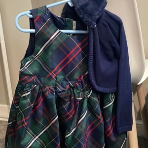Gymboree holiday dress and shoes